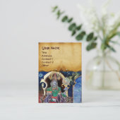 NEUROMANCER-perkament Visitekaartje (Staand voorkant)