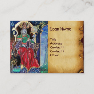 NEUROMANCER-perkament Visitekaartje