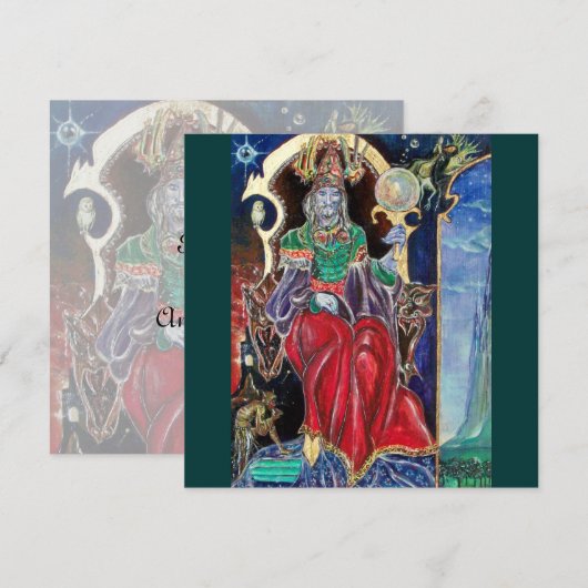 NEUROMANCER, rood blauw groen Aankondiging (Voorkant / Achterkant)