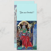 NEUROMANCER, rood blauw, ijs metallisch, Kaart (Voorkant / Achterkant)