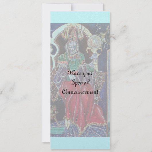 NEUROMANCER, rood blauw, ijs metallisch, Kaart (Achterkant)