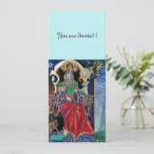 NEUROMANCER, rood blauw, ijs metallisch, Kaart (Staand voorkant)