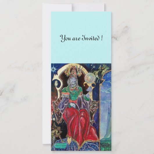 NEUROMANCER, rood blauw, ijs metallisch, Kaart (Voorkant)