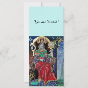 NEUROMANCER, rood blauw, ijs metallisch, Kaart