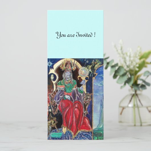 NEUROMANCER, rood blauw, Kaart (Staand voorkant)