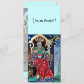 NEUROMANCER, rood blauw, Kaart (Voorkant / Achterkant)