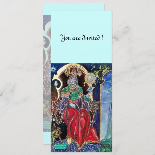 NEUROMANCER, rood blauw, Kaart (Voorkant / Achterkant)