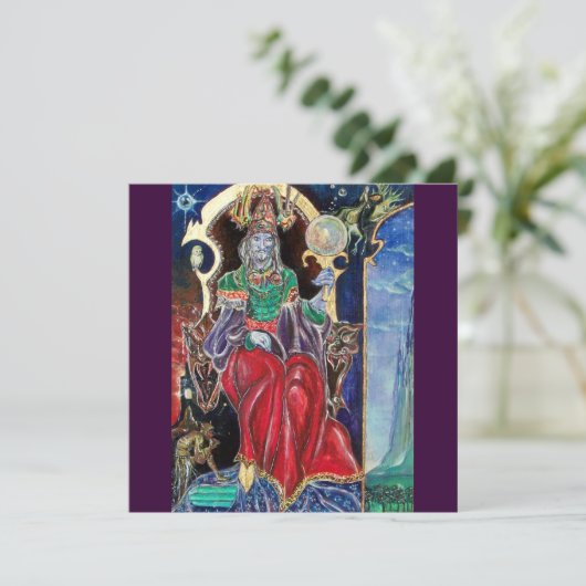 NEUROMANCER, rood blauw paars Aankondiging (Staand voorkant)