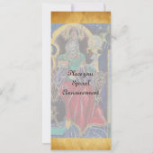 NEUROMANCER, rood blauw perkament Kaart (Achterkant)