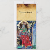 NEUROMANCER, rood blauw perkament Kaart (Voorkant)