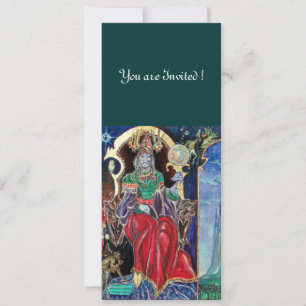 NEUROMANCER, rood blauw, wit groen Kaart