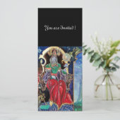 NEUROMANCER, rood blauw, wit zwart Kaart (Staand voorkant)