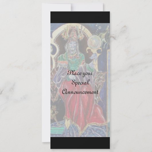 NEUROMANCER, rood blauw, wit zwart Kaart (Achterkant)