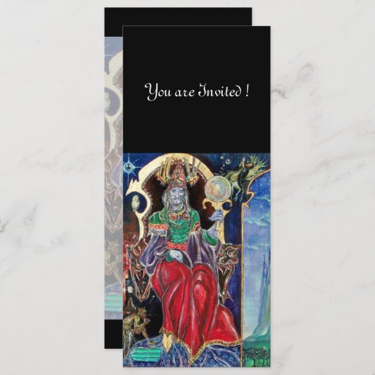 NEUROMANCER, rood blauw, wit zwart Kaart (Voorkant / Achterkant)