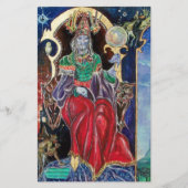 NEUROMANCER rood paars blauw Briefpapier (Achterkant)