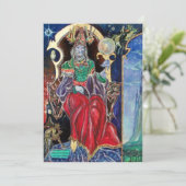 NEUROMANCER, zwarte rode blauwe witte partij van d Kaart (Staand voorkant)