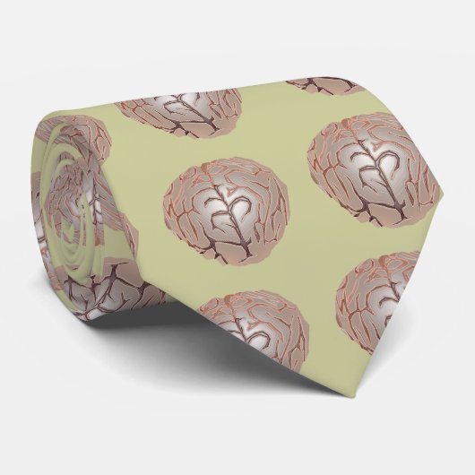 Neuromonkey Brains Necktie Stropdas (Opgerold)