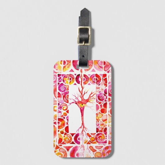 Neuron Bagagelabel (Voorkant (verticaal))