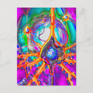 Neuron-briefkaart Briefkaart
