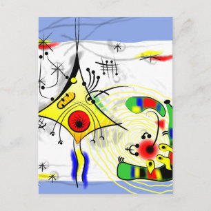 Neuron-briefkaart Briefkaart