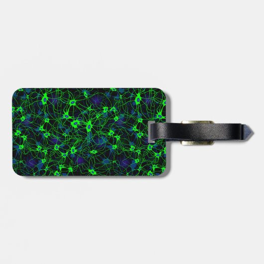 Neuron City Bagagelabel (Achterkant horizontaal)