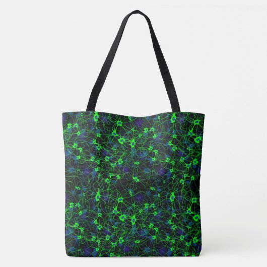 Neuron City Canvas tas (Achterkant)