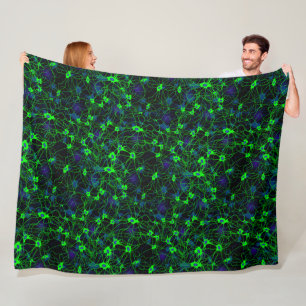 Neuron City Fleece Blanket Deken