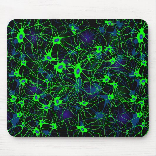 Neuron City Mousepad Muismat (Voorkant)