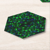 Neuron City-Onderzetters Kartonnen Onderzetters (Schuin)