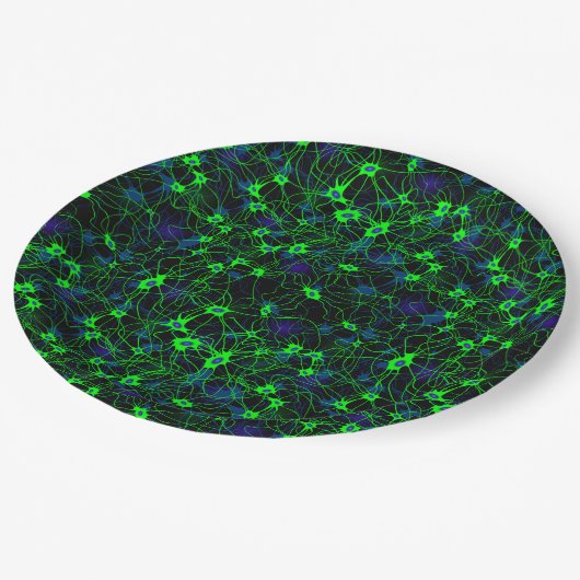 Neuron City Paper-Borden Papieren Bordje (Gekanteld)