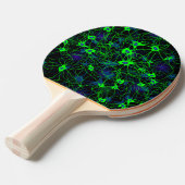 Neuron City Ping Pong Paddle Tafeltennisbatje (Voorkant Gekanteld)