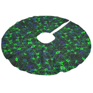 Neuron City Tree Skirt Imitatie Linnen Kerstboom Kleed