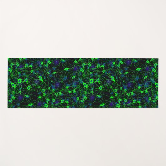 Neuron City Yoga Mat (Voorkant (horizontaal))
