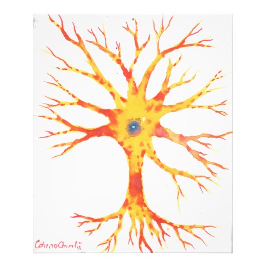 Neuron Foto Afdruk (Voorkant)