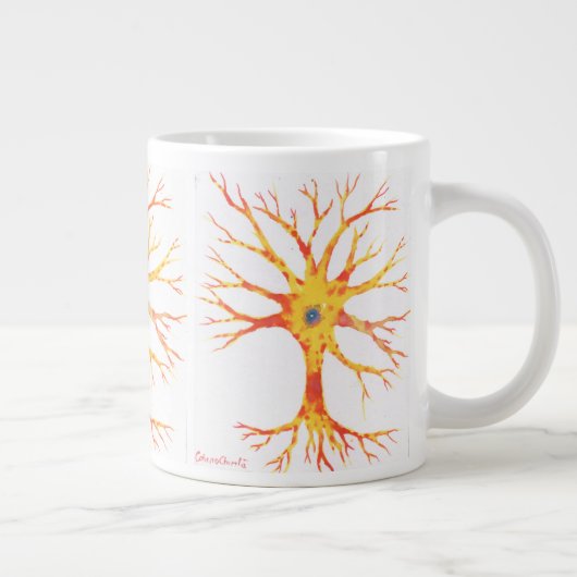 Neuron grote koffiekop (Rechts)