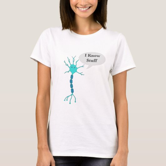 Neuron ik ken Stuff T-shirt (Voorkant)