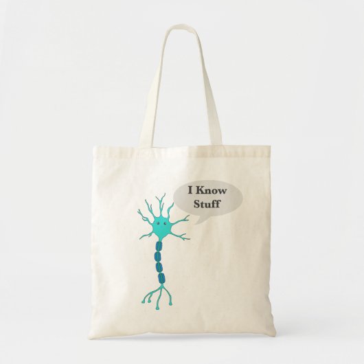 Neuron ik ken Stuff Tote Bag (Voorkant)
