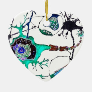 Neuron. Keramisch Ornament