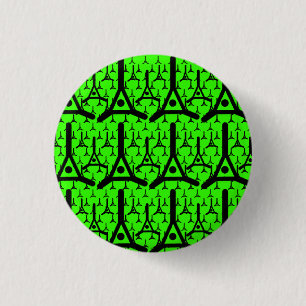 Neuron-mozaïek Ronde Button 3,2 Cm