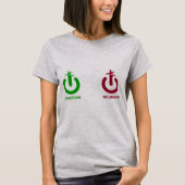 Neuron Neuroff-dames bovenaan T-shirt (Voorkant)
