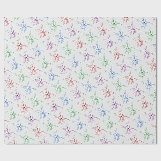 Neuron-papier Cadeaupapier (Vlak)