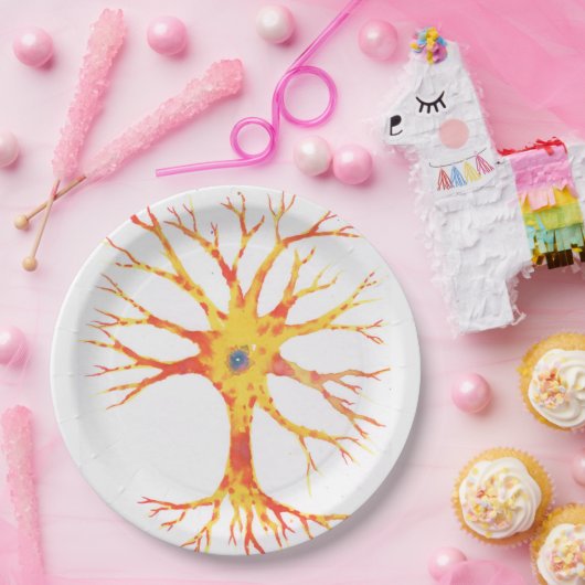 Neuron Papieren Bordje (Feest)