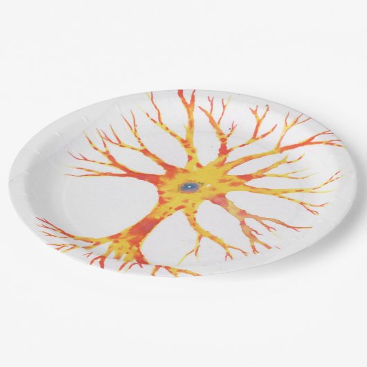 Neuron Papieren Bordje (Gekanteld)