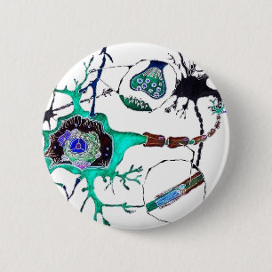 Neuron. Ronde Button 5,7 Cm