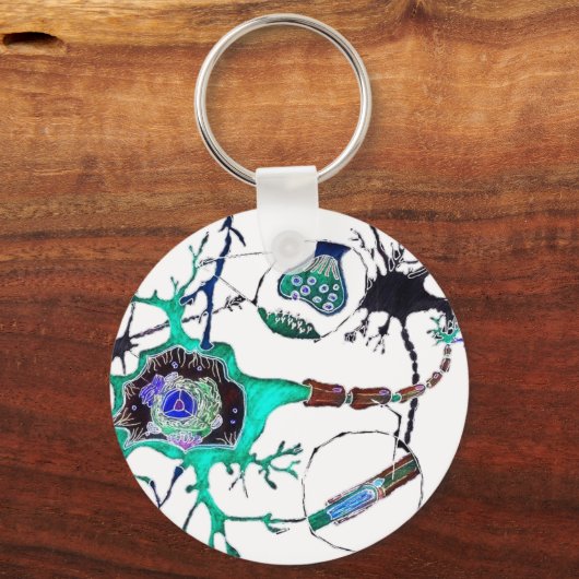 Neuron. Sleutelhanger (Voorkant)