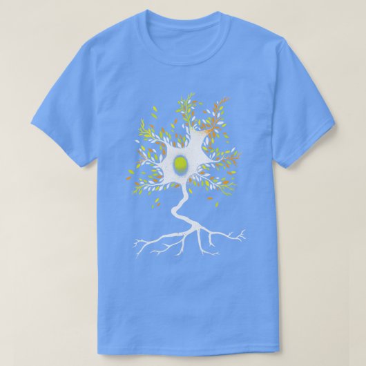 Neuron Three Biomimicry Neuro Science Natuur door  T-shirt (Design voorkant)