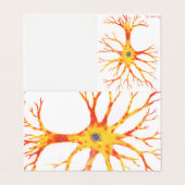Neuron   visitekaartje (Buitenkant ongevouwen)