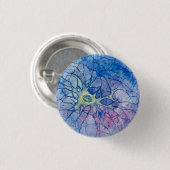 Neuron-Waterverf - Button & pincode (Voorkant /achterkant)