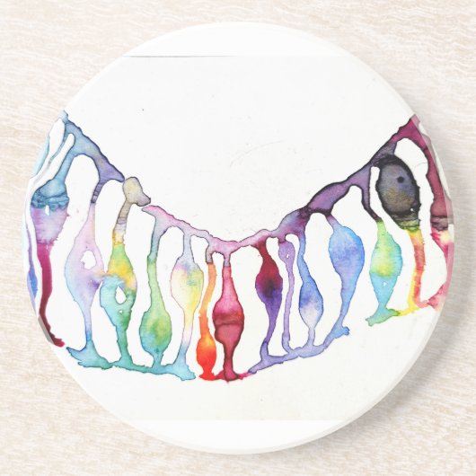 Neuronale stamcellen zandsteen onderzetter (Voorkant)