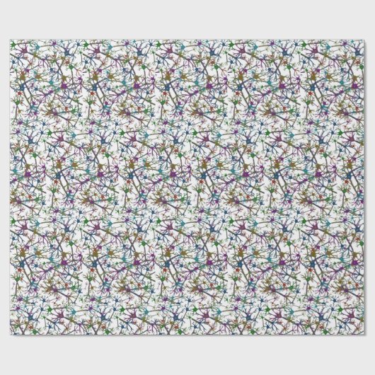 Neuronen Alle Cadeaupapier (Vlak)